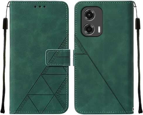 Case for Moto G Stylus 5G 2024 Wallet Case Men PU Leather with Card Holder Kickstand Magnetic Folio Flip Shockproof Protective Phone Case for Moto G Stylus 5G 2024 Black YB in Saudi Arabia