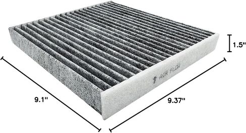 RUITO Cabin Air Filter, CF10709 Fits 2017-12 Accent, 2015-05 Tucson, 2016-10 Genesis Coupe, 2017-12 Veloster, 2013-10 Forte, 2017-06 Rio, 2011-06 Rio5, 2010-07 Rondo, 2016-05 Sportag-e in Saudi Arabia