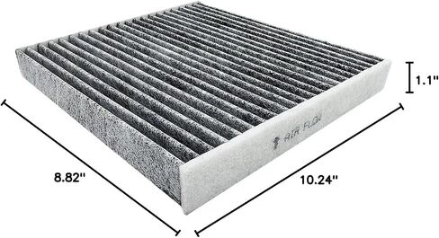 RUITO Cabin Air Filter, CF10709 Fits 2017-12 Accent, 2015-05 Tucson, 2016-10 Genesis Coupe, 2017-12 Veloster, 2013-10 Forte, 2017-06 Rio, 2011-06 Rio5, 2010-07 Rondo, 2016-05 Sportag-e in Saudi Arabia
