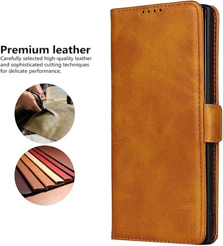 iCoverCase for Samsung Galaxy Note 10 Plus Wallet Case, Premium PU Magnetic Leather Card Slots Holder Carry Kickstand Feature Flip Cover Case for Galaxy Note 10+ 5G (Navy Blue) in Kuwait