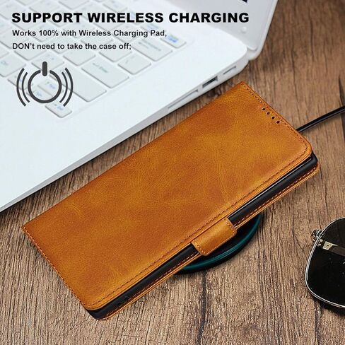 iCoverCase for Samsung Galaxy Note 10 Plus Wallet Case, Premium PU Magnetic Leather Card Slots Holder Carry Kickstand Feature Flip Cover Case for Galaxy Note 10+ 5G (Navy Blue) in Kuwait