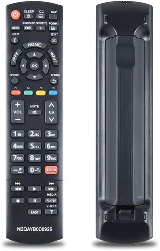 N2QAYB000926 استبدال جهاز التحكم عن بعد المتوافق مع Panasonic LCD LED Smart HDTV TC-39AS530 TC39AS530U TC-40AS520 TC40AS520U TC-50AS530U TC-50AS530UE TC-55AS530 TC-60AS630 TC-60AS640U in Saudi Arabia