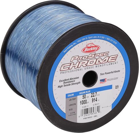 Berkley Pro-Spec Chrome Monofilament Fishing Line, 2000yd | 1828m, Clear in Saudi Arabia