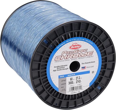Berkley Pro-Spec Chrome Monofilament Fishing Line, 2000yd | 1828m, Clear in Saudi Arabia