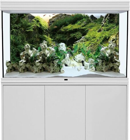 AWERT 48x24 inches Seagrass Aquarium Background Aquarium Background Aquatic Plant River Bed & Lake Fish Tank Background Vinyl Background in Kuwait