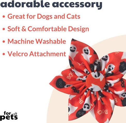 Huxley & Kent Ghostbusters Large Halloween Collar Accessory for Dogs/Cats - Fun Pinwheel Collar Attachment - Cute, Comfortable Pet Accessory in Saudi Arabia