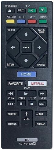 RMT-B126A Replace Remote Control for Sony Blu-Ray DVD Player Replace Remote Control BDP-S3200 BDP-S5200 in Kuwait