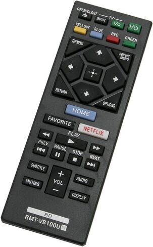 RMT-B126A Replace Remote Control for Sony Blu-Ray DVD Player Replace Remote Control BDP-S3200 BDP-S5200 in Kuwait
