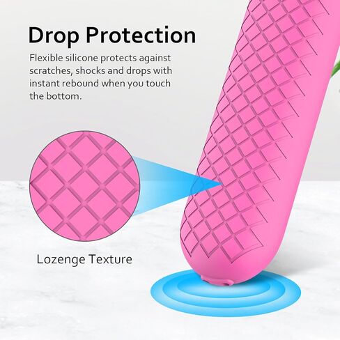 غطاء LEFXMOPHY2-Pack Glow Cover لجهاز Google TV Streamer 4K 2024 حافظة من السيليكون عن بعد مع حبل (أخضر وأزرق مضيء) in Kuwait