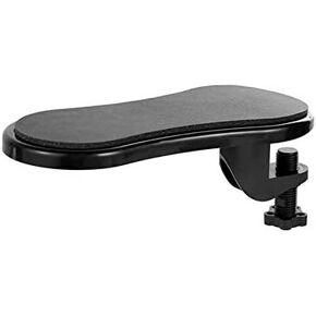 GracesDawn Computer Hand Bracket, Arm Support Wristband, Mouse Pad, Desktop Extension Rotation Design, Flat Desktop, Suitable for Home and Office.(Black）