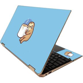 MightySkins Skin for HP Spectre x360 15" (2020) - Fox Kawaii | Protective, Durable, and Unique Vinyl Decal wrap Cover | Easy to Apply, Remove, and Change Styles | Made in The USA