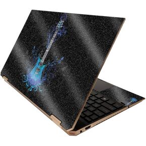 MightySkins Glossy Glitter Skin for HP Spectre x360 15" (2020) - Yin and Yang | Protective, Durable High-Gloss Glitter Finish | Easy to Apply, Remove, and Change Styles | Made in The USA