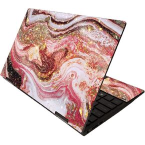 MightySkins Glossy Glitter Skin for HP Envy x360 13" (2020) - Flashy Marble | Protective, Durable High-Gloss Glitter Finish | Easy to Apply, Remove, and Change Styles | Made in The USA