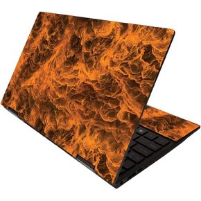 MightySkins Skin for HP Envy x360 13" (2020) - Black Diamond Plate | Protective, Durable, and Unique Vinyl Decal wrap Cover | Easy to Apply, Remove, and Change Styles | Made in The USA
