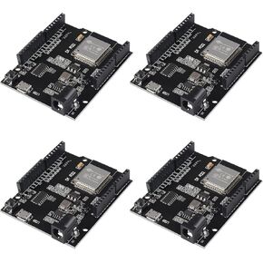 4 قطعة ESP32 ESP-32 WiFi بلوتوث D1 لوحة تركيبية CH340 مجلس التنمية 4 ميجابايت فلاش مع المصغّر USB in Kuwait