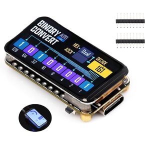 ESP32-C6 1.47inch Display Development Board, 172×320, 262K Color, Single-Core Processor 160MHz Running Frequency, with Colorful RGB LED, ESP32 with Display Supports WiFi 6 & BLE