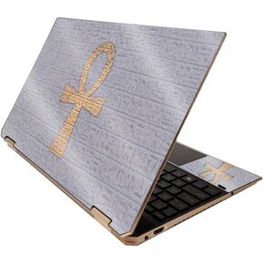 MightySkins Glossy Glitter Skin for HP Spectre x360 15" (2020) - Aries | Protective, Durable High-Gloss Glitter Finish | Easy to Apply, Remove, and Change Styles | Made in The USA
