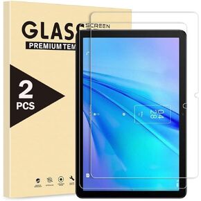 Screen Protector Tempered Glass for TCL Tab 10/10L/10s/ 10.1 inch Tablet Protective Film for TCL Tab 10s and for TCL Tab 10 HD, 9H 0.33mm, Anti-Bubble, Anti-Scratch, 2 PCS