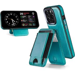 for iPhone 15 Pro Max Case Wallet with Card Holder, Leather Flip Phone case magsafe Magnetic, fundas para Shockproof Protective, Protector Women Men Cover for Apple 15 ProMax Cases Light Brown