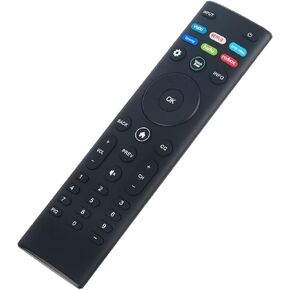 XRT140L Remote Control Replacement fit for VIZIO Smart TV D43F-J04 D32F4-J01 D24F-J09 D40F-J09 D24F4-J01 D32H-J09 D24H-J09 D32F-J04 M50Q7-H1 M65Q8-H1 M55Q8-H1 OLED65-H1 P65Q9-H1 OLED55-H1 M55Q7-H1
