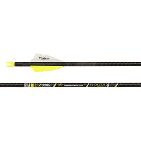 Victory Archery RIP SS 0.204" Small Diameter Hunting Arrow (Spine: 350, 6 Pack Fletched, Straightness ± 0.003 - Gamer - Green)