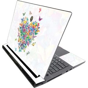 MightySkins Glossy Glitter Skin for Alienware M17 R3 (2020) & M17 R4 (2021) - Wildheart | Durable High-Gloss Glitter Finish | Easy to Apply and Change Style | Made in The USA