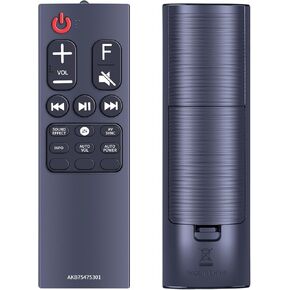 AKB75475301 Replacement Remote Control for LG Sound Bar SK9Y SK6 SK8Y SK9 SK10Y SKM6Y SKC9 SK8 SK10 SK6Y SPK8-W SPK5B-W Soundbar Speaker System