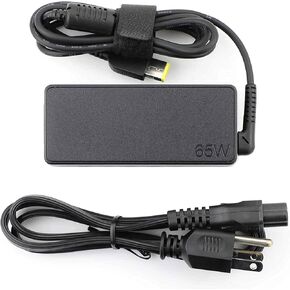 Genuine 65W 45W Square Tip Charger for Lenovo Q24i-1L 66C0 Monitor 20V 3.25A Power Supply Adapter Cord