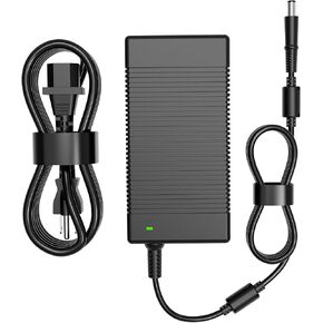 360W 18.46A 19.5V DA360PM230 AC Charger for Dell Alienwar M18 R2 Alienwar X16 R2 Alienwar x51 M18x Area-51m R1 R2 P45E P48E P38E Gaming Laptop Power Supply Adapter Cord