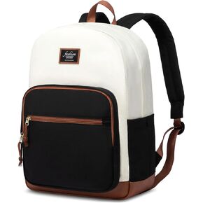 LOVEVOOK Backpack for School, Lightweight book bag, College Laptop Backpack, Water resistant Basic Middle School Bookbag Casual Daypack for Travel, Fits 15.6" Laptop