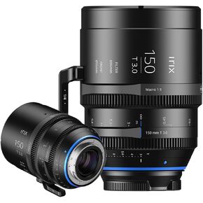 Irix Cine 150mm T3.0 Tele (No Macro) Cinema Lens for Canon RF Mount Cameras | Military Certified for Humidity and Freezing Rain/Icing | Compatible with Magnetic Filters | Distance Scale in Feet