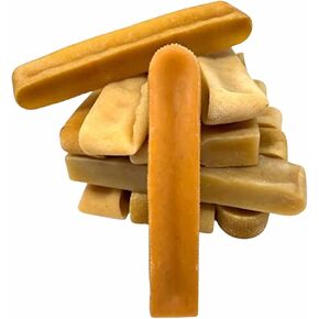 Himalayan Yak Cheese Dog Chew - (Small-Medium-Large-Extra Large-Jumbo) - Cheese Bones for Dogs - All Natural - for Aggressive Chewers - Sherpa Chew (Extra Large 2 Count)