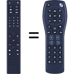 Replacement 57001 GM DVD Remote Control Compatible for Dorman CADDILAC GMC GM Chevy Buick Escalade ESV EXT SRX Yukon
