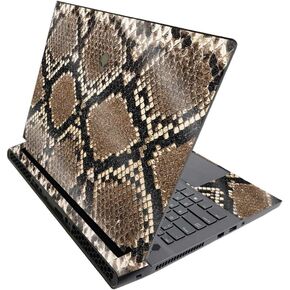 MightySkins Glossy Glitter Skin for Alienware M17 R3 (2020) & M17 R4 (2021) - Rattler | Durable High-Gloss Glitter Finish | Easy to Apply and Change Style | Made in The USA