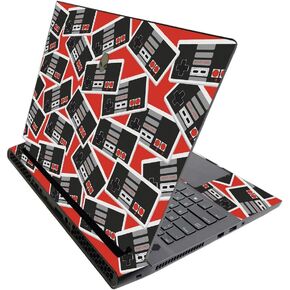 غلاف MightySkins لجهاز Alienware M17 R3 (2020) وM17 R4 (2021) - وحدات التحكم الرجعية 3 | غلاف فيني واقي | سهل التطبيق وتغيير النمط | صنع في الولايات المتحدة الأمريكية