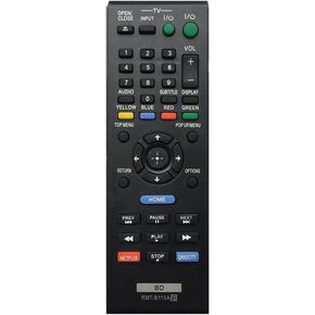 ZdalaMit RMT-B115A Replacement Remote Control fit for Sony Blu-Ray Disc DVD Player BDP-S480 BDP-S2100 BDP-S280 BDP-S580 BDP-S380