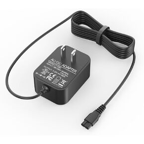 VHBW Replacement for Bissell Pet Hair Eraser Charger 1614206 Power Cord for Bissell 2390 2390A 23903 2284W 2284 Cordless Handheld Vacuum Power Supply