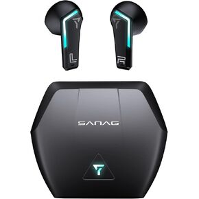 Wireless Earbuds, Bluetooth 5.3 Headphones in Ear Hi-Fi Stereo, 56H Playtime, Wireless Charging Case, Bluetooth Earbud Noise Cancelling, Ear Buds Headsets with Mic ​for Android iOS, Game & Music Modes