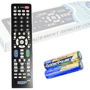 HQRP Smart TV Remote Control Compatible with Sharp TV Remote Control Replacement for Sharp Smart TV LC-60E79U LC-52SE94U LC-60LE6300U LC-60E78UN and Many More AQUOS 3D Ultra 4K LCD LED HD 1080p