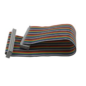 Breadboard Jumper Wires ZCZQC Male to Female GPIO Ribbon Cable 8" 40-pin GPIO Cable Extension Line for Connection Raspberry Pi 3 2 Model B B+ w/ 3.5/5 inch TFT Touch Screen LCD Display