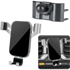 Car Phone Holder for Ford Mustang 2015 2016 2017 2018 2019 2020 2021 2022 2023 & Coupe Convertible Mach 1 GT Bullitt EcoBoost Auto Accessories Cell Phones Mount Cellphone Mobile Cradle Bracket