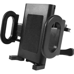 Macally Universal Car Vent Phone Holder Mount with 360° Rotatability and a Metal Spring Loaded Clip for iPhone XS XS MAX XR X 8 Plus, Samsung S9 S9 Plus S8, and other Smartphones (MCARVENT)