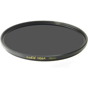 72mm ND64 6 Stop MC Filter Schott B270 Glass Brass Frame ND 1.8 Multi-Coated 72 Luzid
