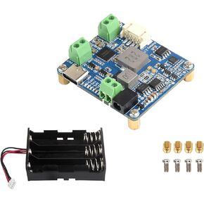 MPPT Solar Energy/Solar Power Manager Module for 6V~24V Solar Panel, Support Recharged from Solar Panel or USB Type-C Power Adapter, 5V/3A Regulated Output, Compatible with Raspberry Pi/Jetson Nano