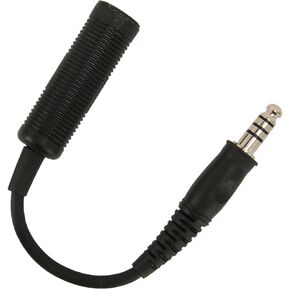 U-174 Military to Civilian Wiring Adapter, Compatible with Peltor Comtac,Sordin, TCI TAC Sky HiFi Sound