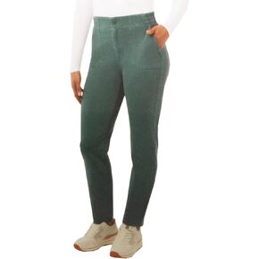 32 Degrees Women's Knit Stretch Elastic Waist Twill Pants