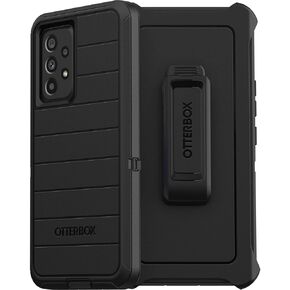 OtterBox Samsung Galaxy A53 5G Defender Series Pro Case - Black, Rugged & Durable, with Port Protection, Includes Holster Clip Kickstand