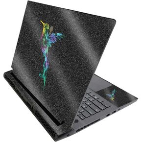 MightySkins Glossy Glitter Skin for Alienware M17 R3 (2020) & M17 R4 (2021) - Strange Smoke | Durable High-Gloss Glitter Finish | Easy to Apply and Change Style | Made in The USA