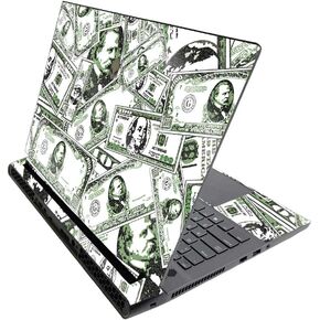 MightySkins Glossy Glitter Skin for Alienware M17 R3 (2020) & M17 R4 (2021) - Phat Cash | Durable High-Gloss Glitter Finish | Easy to Apply and Change Style | Made in The USA