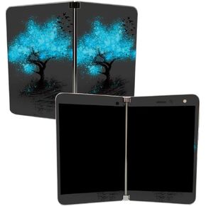 MightySkins Skin for Microsoft Surface Duo - Owl Universe | Protective, Durable, and Unique Vinyl Decal wrap Cover | Easy to Apply, Remove, and Change Styles | Made in The USA